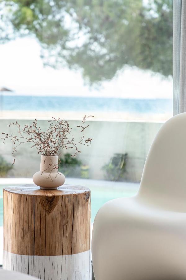 Ikies 3 Modern Eco-Friendly Private Seaview Signature Villas With A Pool Volos Exterior photo