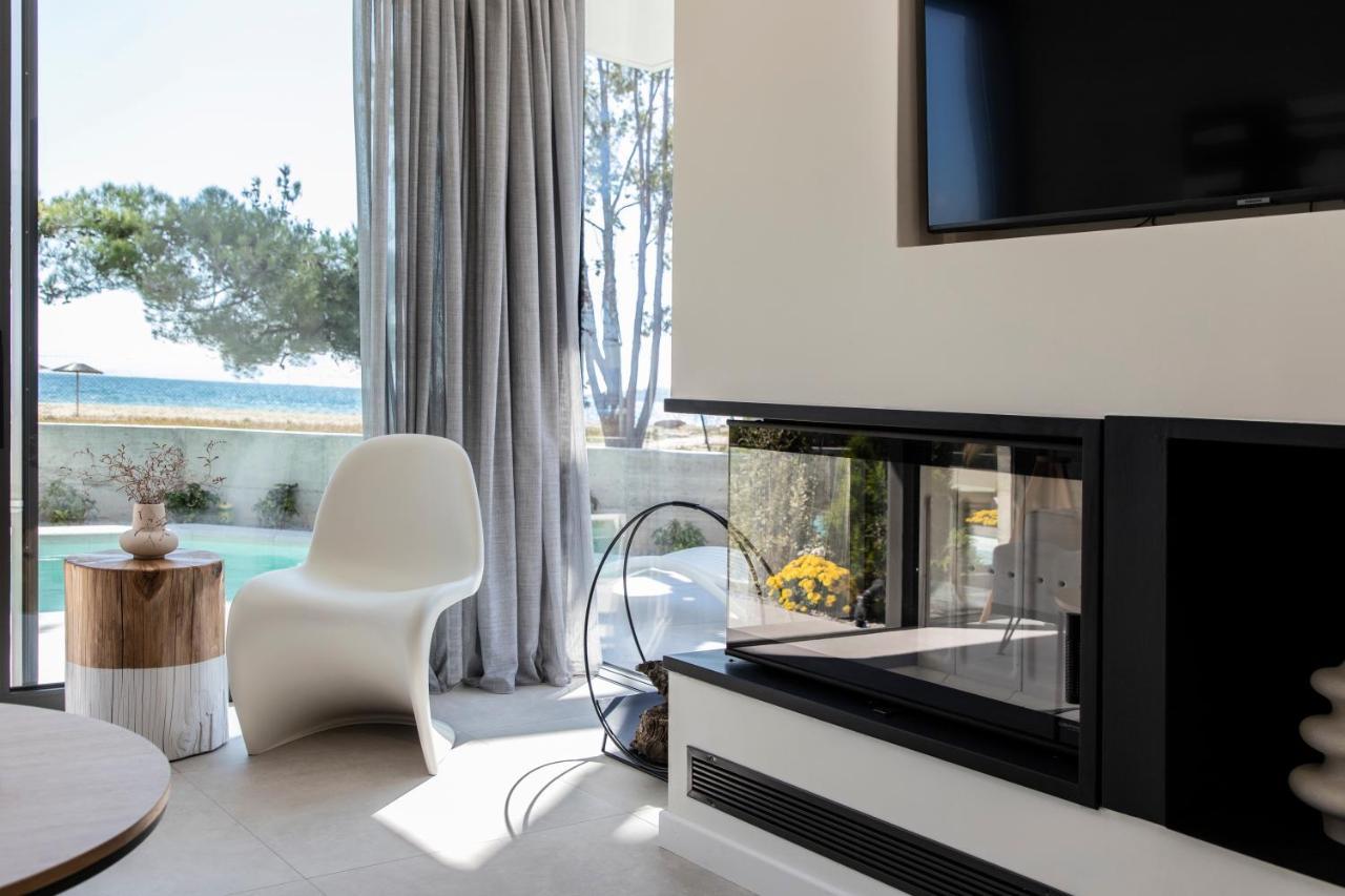 Ikies 3 Modern Eco-Friendly Private Seaview Signature Villas With A Pool Volos Exterior photo