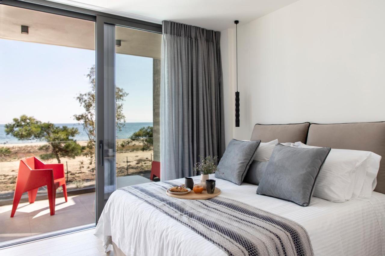 Ikies 3 Modern Eco-Friendly Private Seaview Signature Villas With A Pool Volos Exterior photo